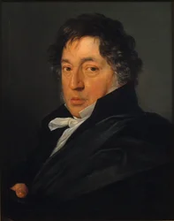 Portret van de Schilder Zacarías González Velázquez